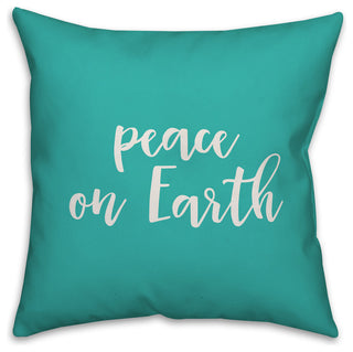 Better Not Pout, Light Green 18x18 Throw Pillow Cover
