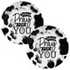 Imma Pray for You Sassy Cow Print Coasters for Car Cup Holders Set of 2
