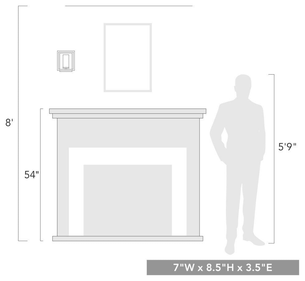 Marco 1 Light Wall Sconce Matte Black