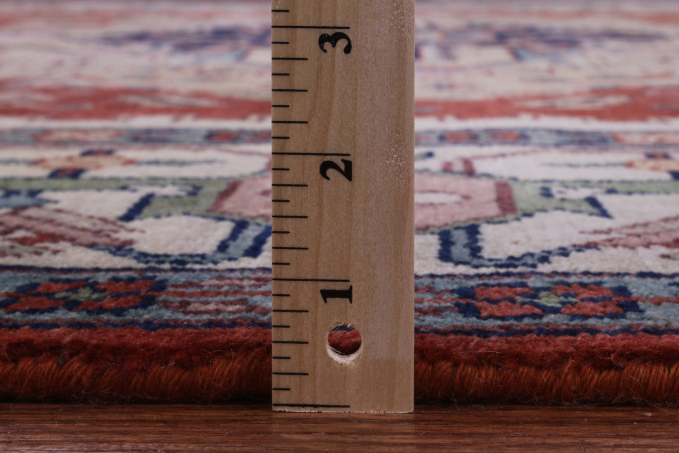8' 0" X 9' 10" Handmade Heriz Serapi Wool Rug - Q16015