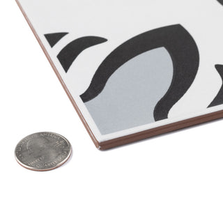Tierra White Ceramic Floor and Wall Tile