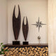 Explorer''s Compass Wall Art Stencil, Trendy Easy DIY Wall Decor, Small
