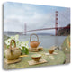 Japanese Tea Golden Gate Bridge 4 Giclee Wrap Canvas Wall Art