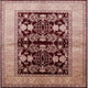 Ahgly Company Indoor Square Mid-Century Modern Area Rugs, 5' Square