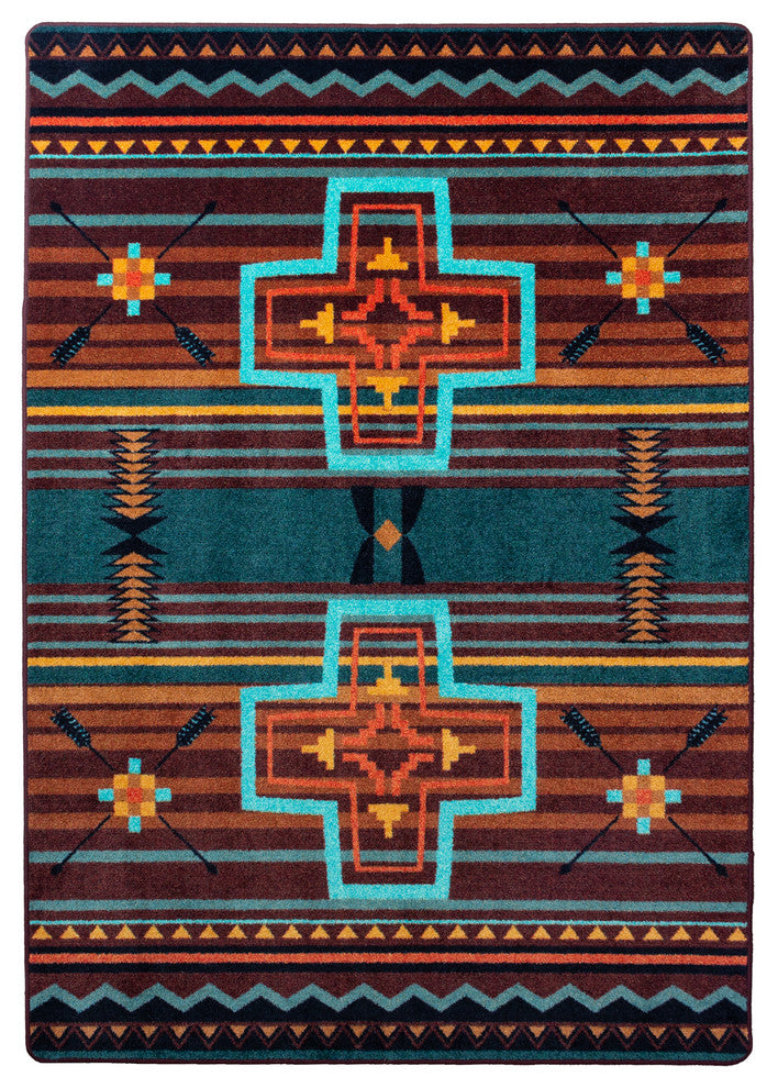 Brazos OKA Sunset Area Rug, 7'8"x10'9"