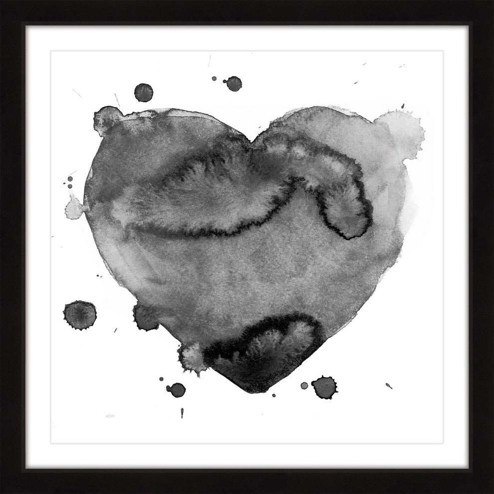 "Heart of Sadness" Framed Art Print