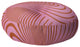 Gabriela Fuente Pink Future Floor Pillow Round