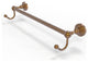 Waverly Place 36" Towel Bar and Integrated Hooks, Brushed Bronze