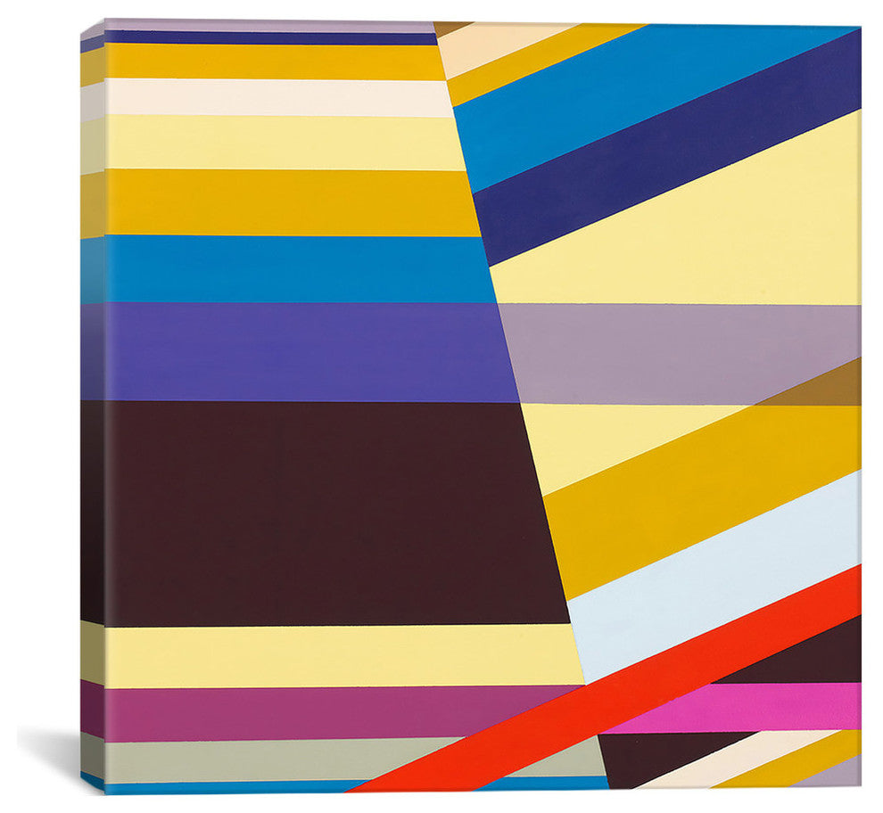 "Intuitive Linearity" by Richard Blanco, 37"x37"