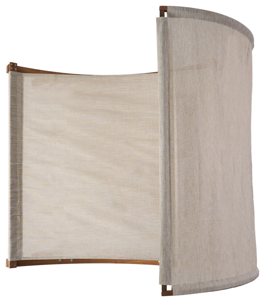 GDF Studio Rosalie Outdoor Patio Chaise Lounge Sunbed And Canopy