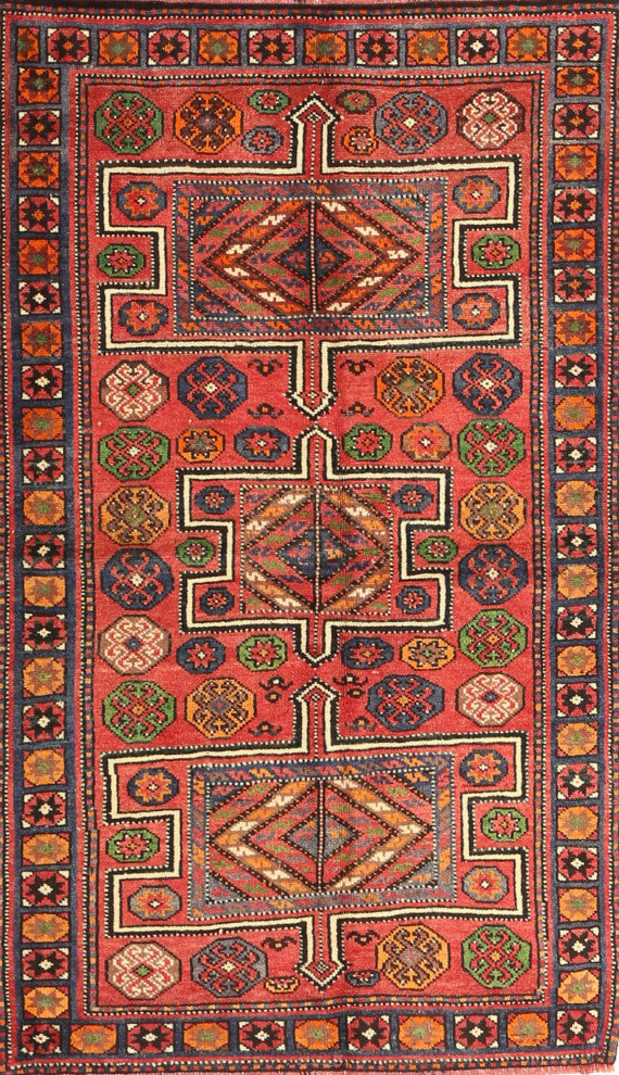 Ahgly Company Indoor Rectangle Traditional Area Rugs, 2' x 3'