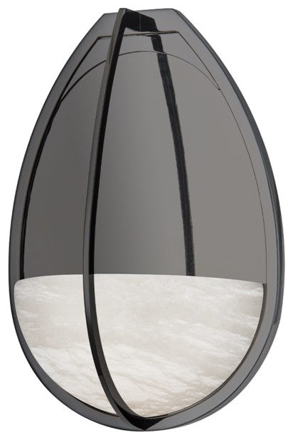 Hudson Valley Lloyd 1 Light Wall Sconce 4309-BLNK, Black Nickel