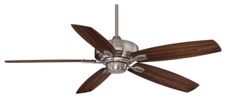 Wind Star Ceiling Fan, Brushed Pewter, 52"