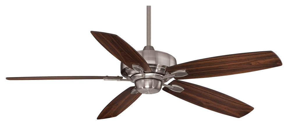 Wind Star Ceiling Fan, Brushed Pewter, 52"