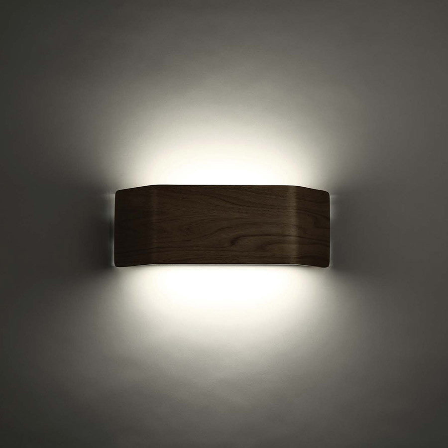 Modern Forms Asgard LED Wall Sconce, Walnut