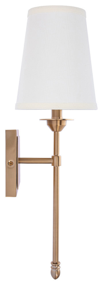 Modern 1-Light Gold Wall Sconce Light