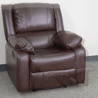 Harmony Series Brown Leather Recliner