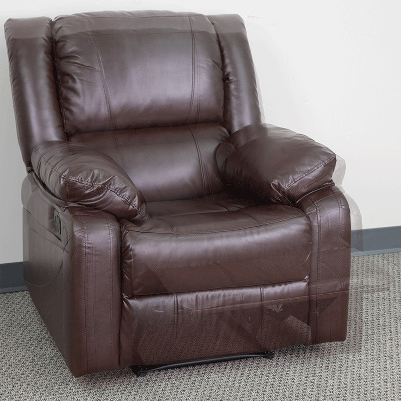 Harmony Series Brown Leather Recliner