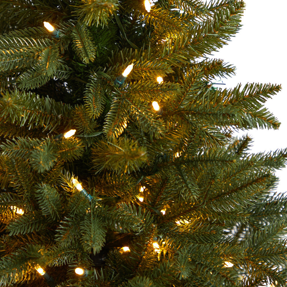 5' Colorado Aspen Pre-Lit Artificial Porch Christmas Tree With 200 LED lights