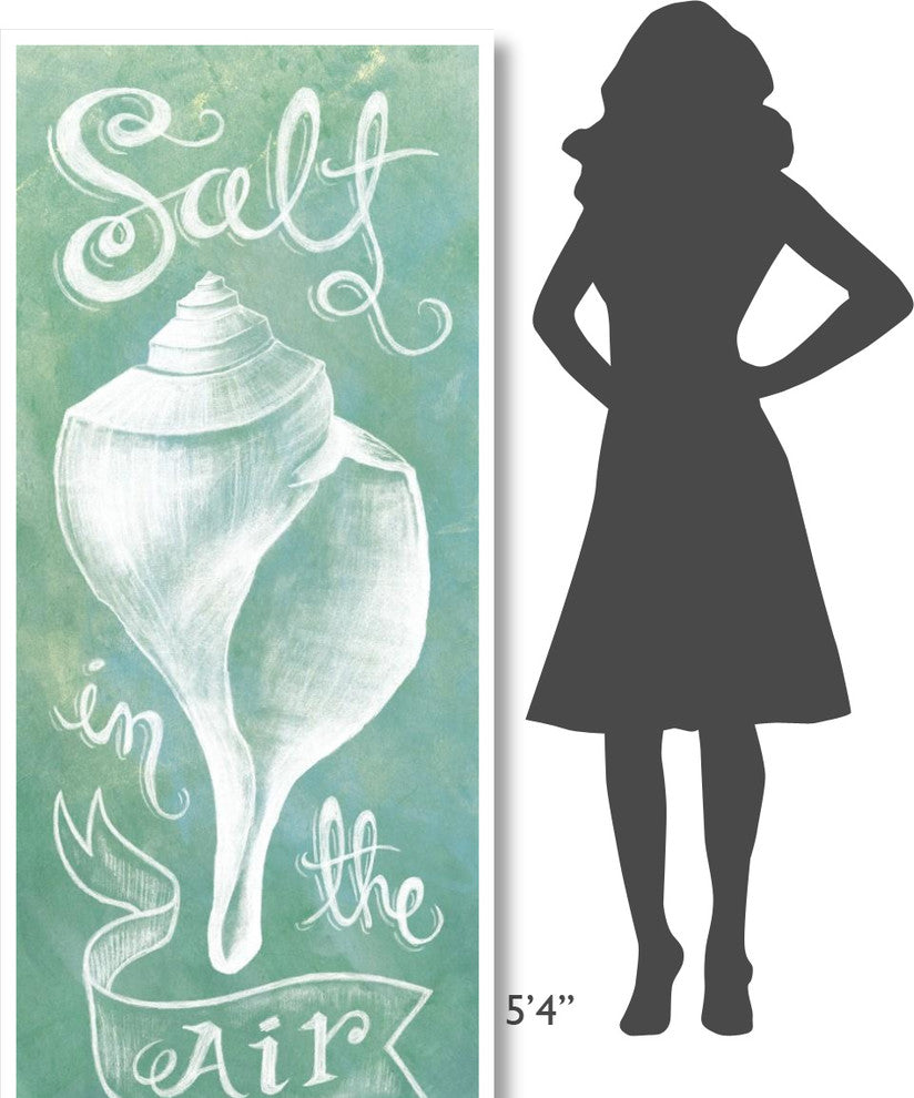 "Seashell" Digital Paper Print by Mary Urban, 32"x77"