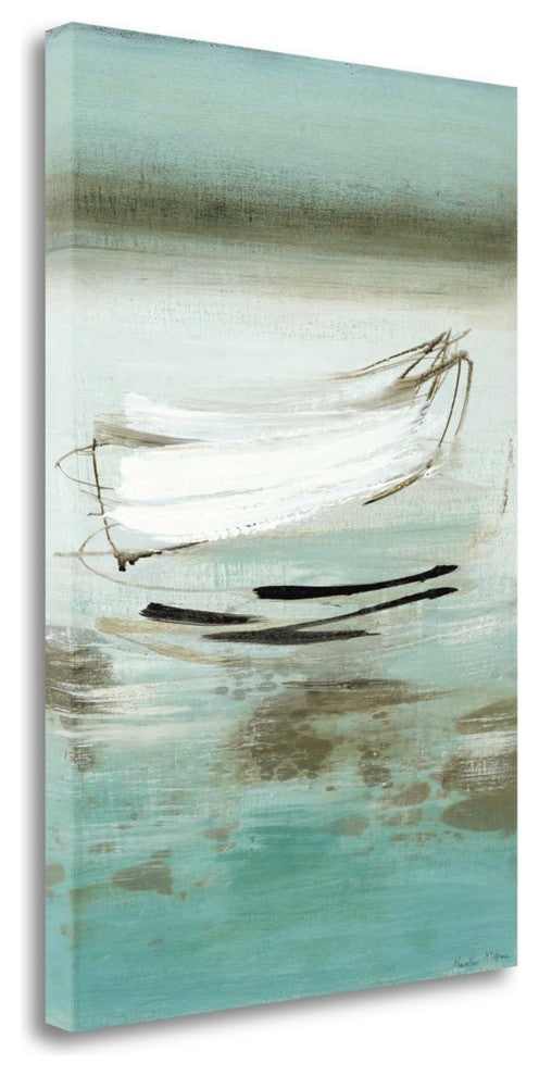 "Canoe" By Heather Mcalpine, Giclee Print on Gallery Wrap Canvas, Ready to Hang