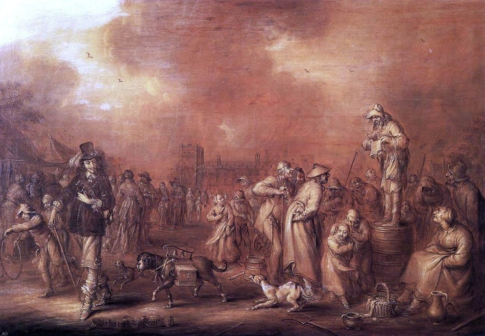 Adriaen Pietersz Van de Venne Where There Are People Wall Decal