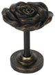 Rose Designer Decor Drapery Holdback, Burnt Gold