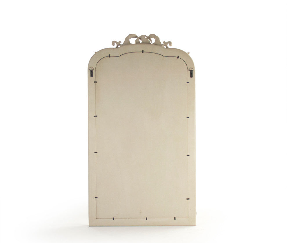 Bogart Mirror, Weathered Off-White