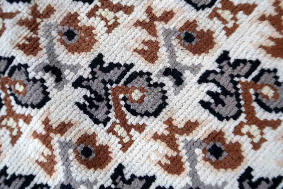 Vintage French Savonnerie Rug 2.7'x4.5', 83cmx138cm 1960s
