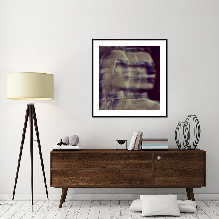 "A Quiet Darkness (shadows)" Framed Digital Print by Dalibor Davidovic, 42x44"