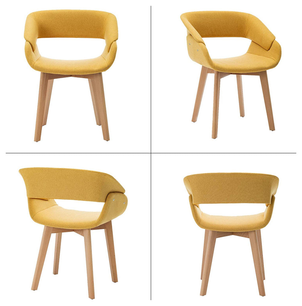 Modern Dining Room Chair Set of 2 for Kitchen