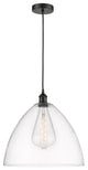 Innovations 616-1P-BK-GBD-162-LED 1-Light Pendant, Matte Black