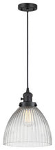 INNOVATIONS 201CSW-BK-G222-LED 1-Light Mini Pendant Matte Black