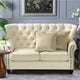 Milliken Plush Pillow Shell 2 Piece Set, Oatmeal, 20" X 20"