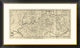 "Kentucky, 1795" Framed Digital Print by Mathew Carey, 46"x28"