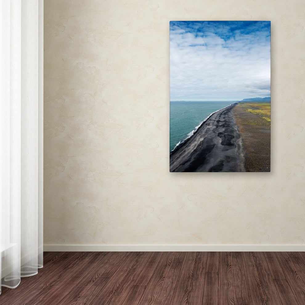 Philippe Sainte-Laudy 'Over Dyrholaey' Canvas Art
