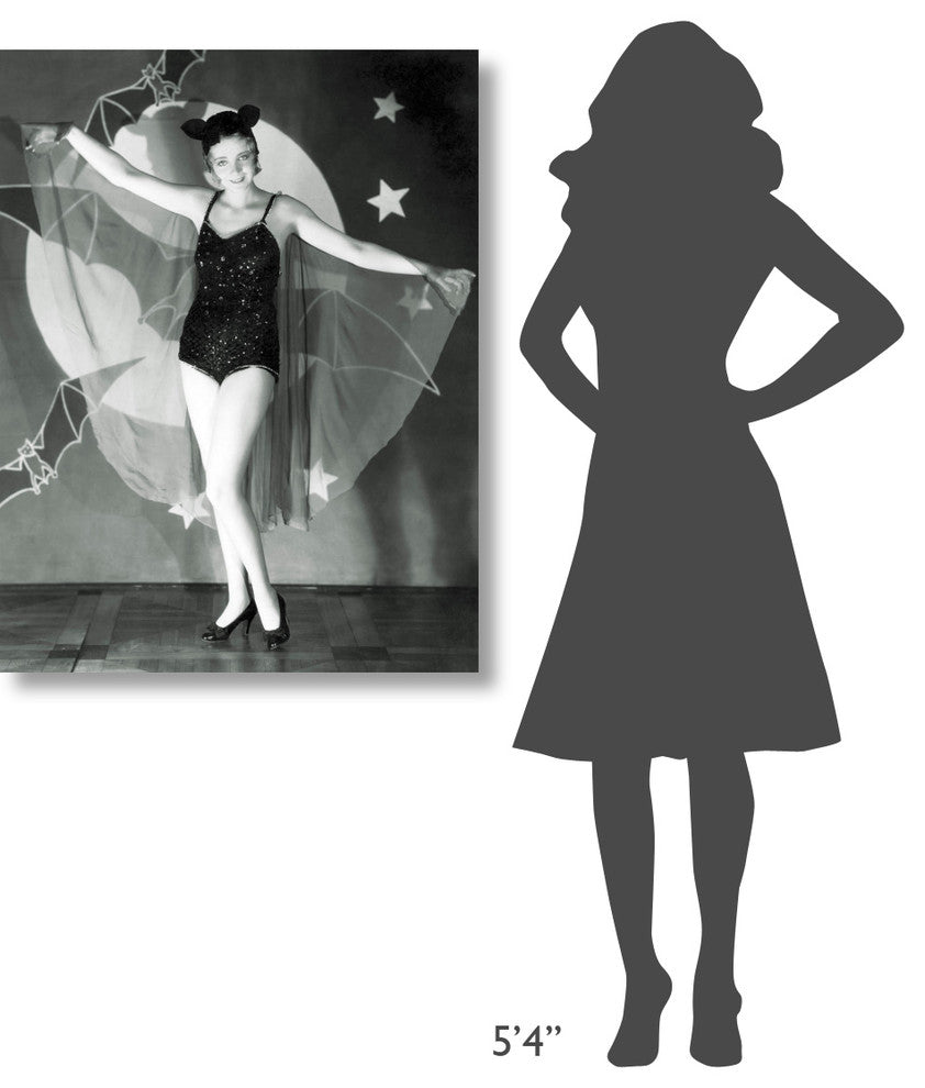 "Halloween Bat - Virginia Bruce" Canvas by Hollywood Photo Archive, 31x40"