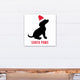 Santa Paws 16x16 Canvas Wall Art