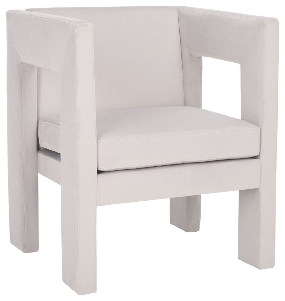 Safavieh Vidar Accent Chair, Light Grey