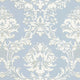 Stripes And Damasks, Classic Damask Stripes Light Blue Wallpaper Roll