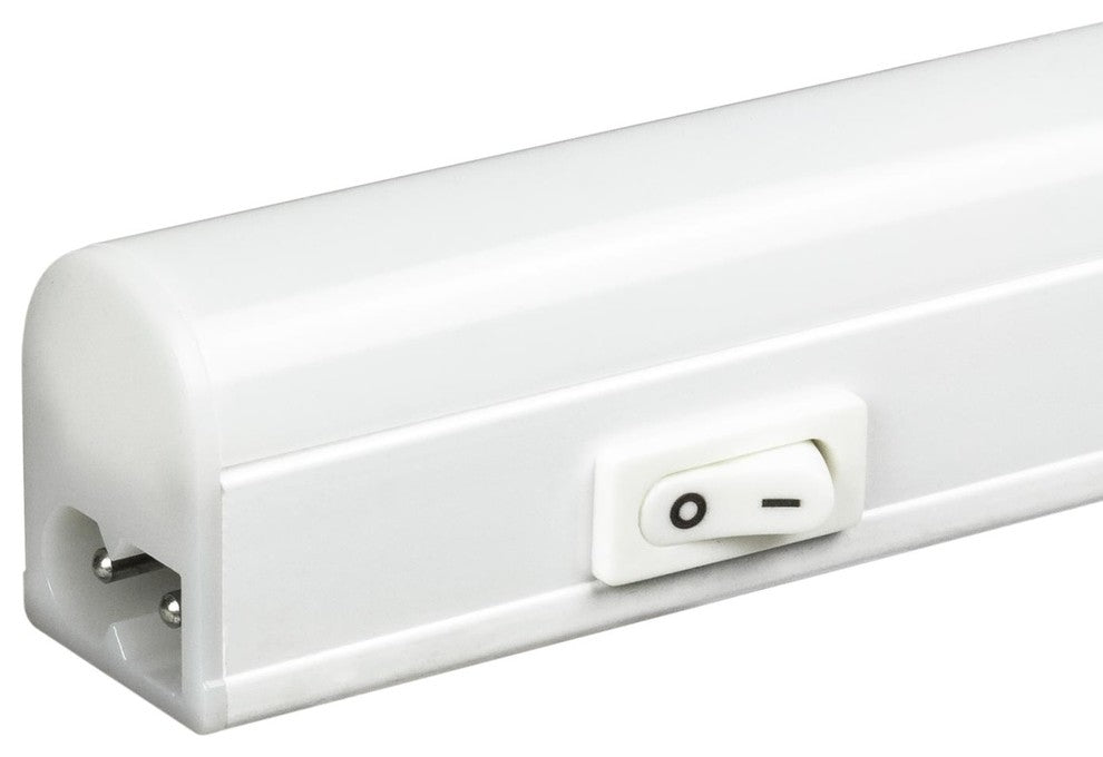 Sunlite 22" 8 Watt 120 Volt LED Linkable Under Cabinet Fixture, White Finish