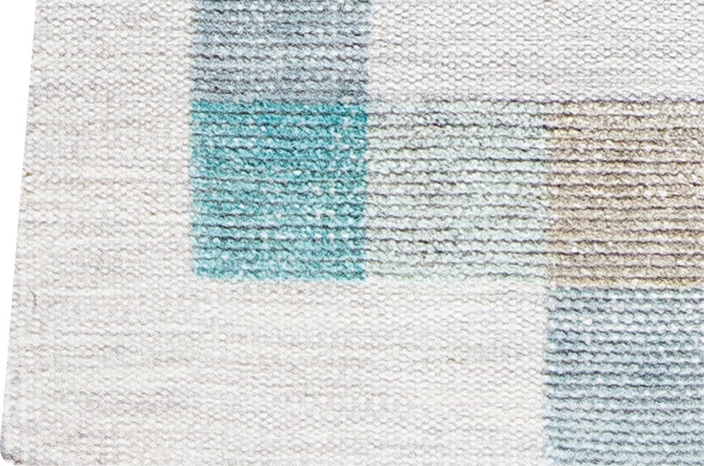 Kista Rug, Aqua, 4''x6''