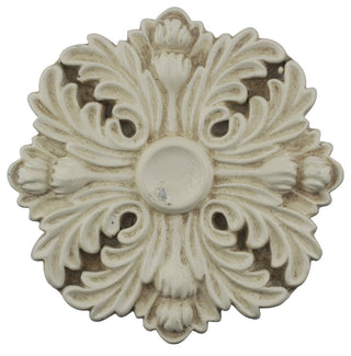 Set of 2 Eve Medallion Drapery Holdbacks, Ivory