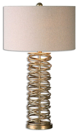Amarey Metal Ring Table Lamp By Designer Jim Parsons