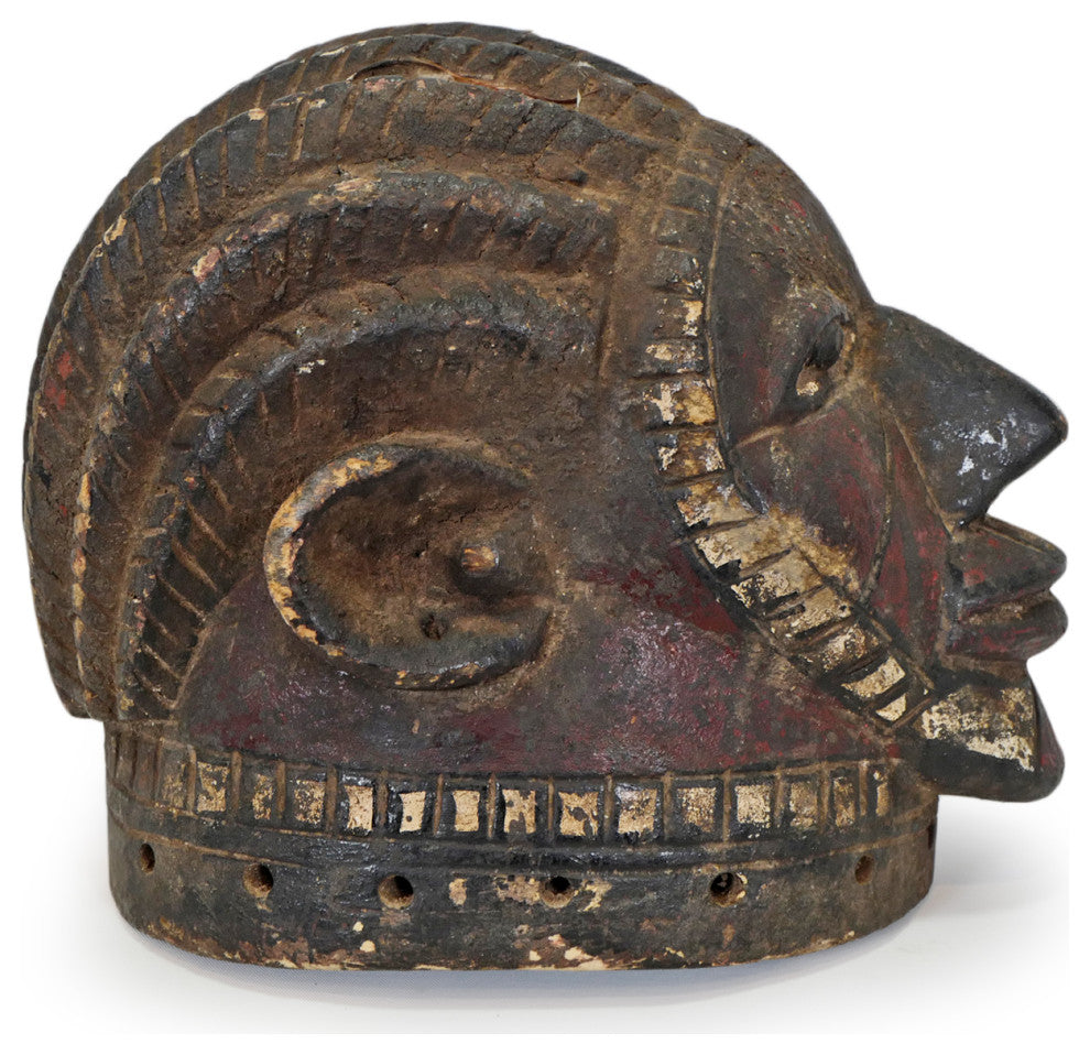 Consigned Yoruba Gelde Helmet Mask