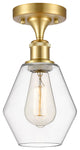 Innovations 516-1C-SG-G652-6 1-Light Semi-Flush Mount, Satin Gold
