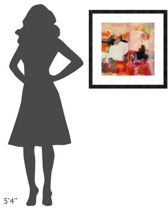 "Colors of Summer II" Framed Digital Print by Arthur Pima, 26"x26"