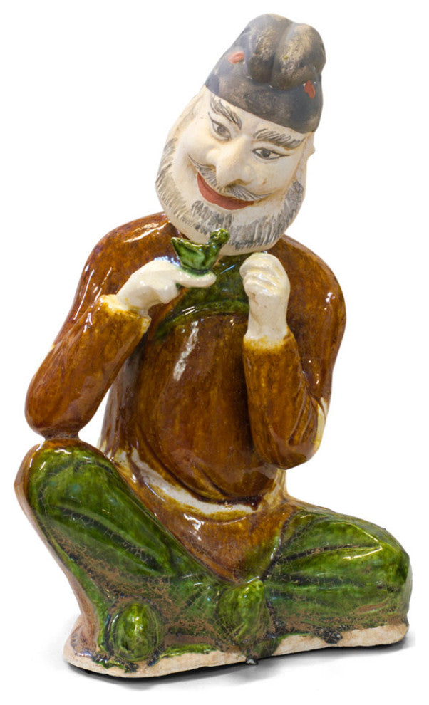 Tang Tri-Color Statue