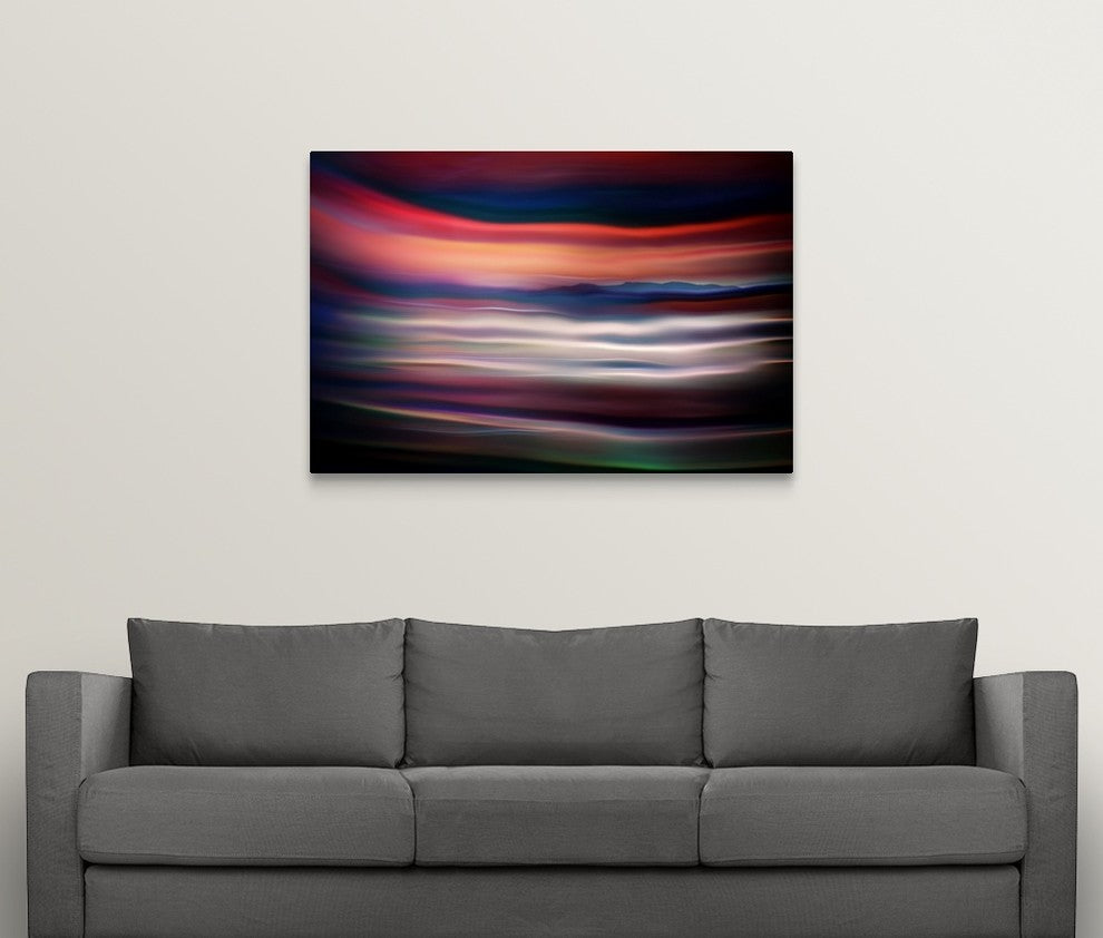 "Distant Land" Wrapped Canvas Art Print, 48"x32"x1.5"