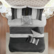 Madison Park Amherst 7 Piece Comforter Set in Black